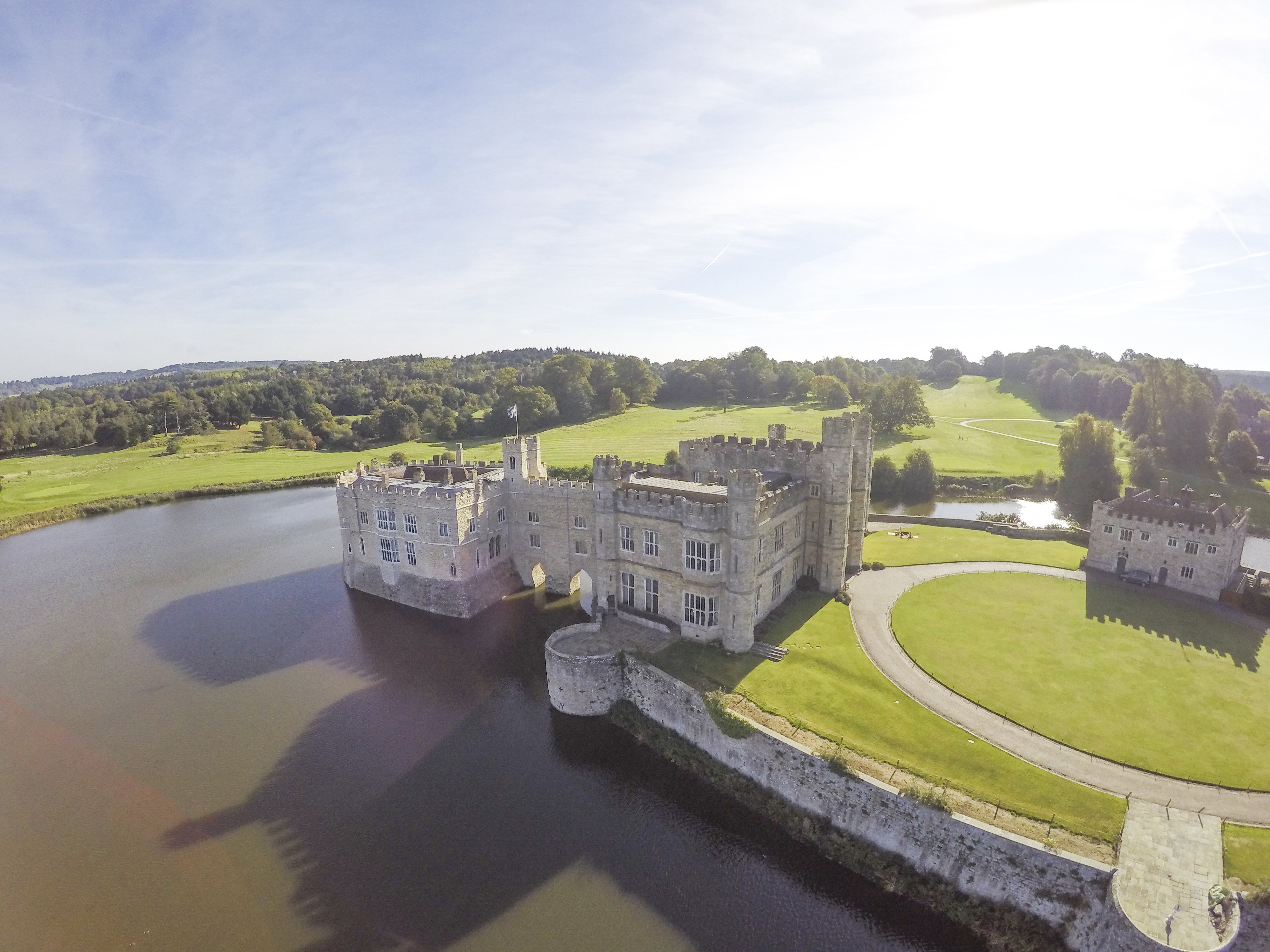Leeds Castle Aerial Matthew Walker